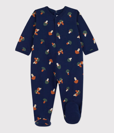 PETIT BATEAU - Dors bien champignon bébé en jersey double face