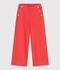 Pantalon enfant en denim rouge