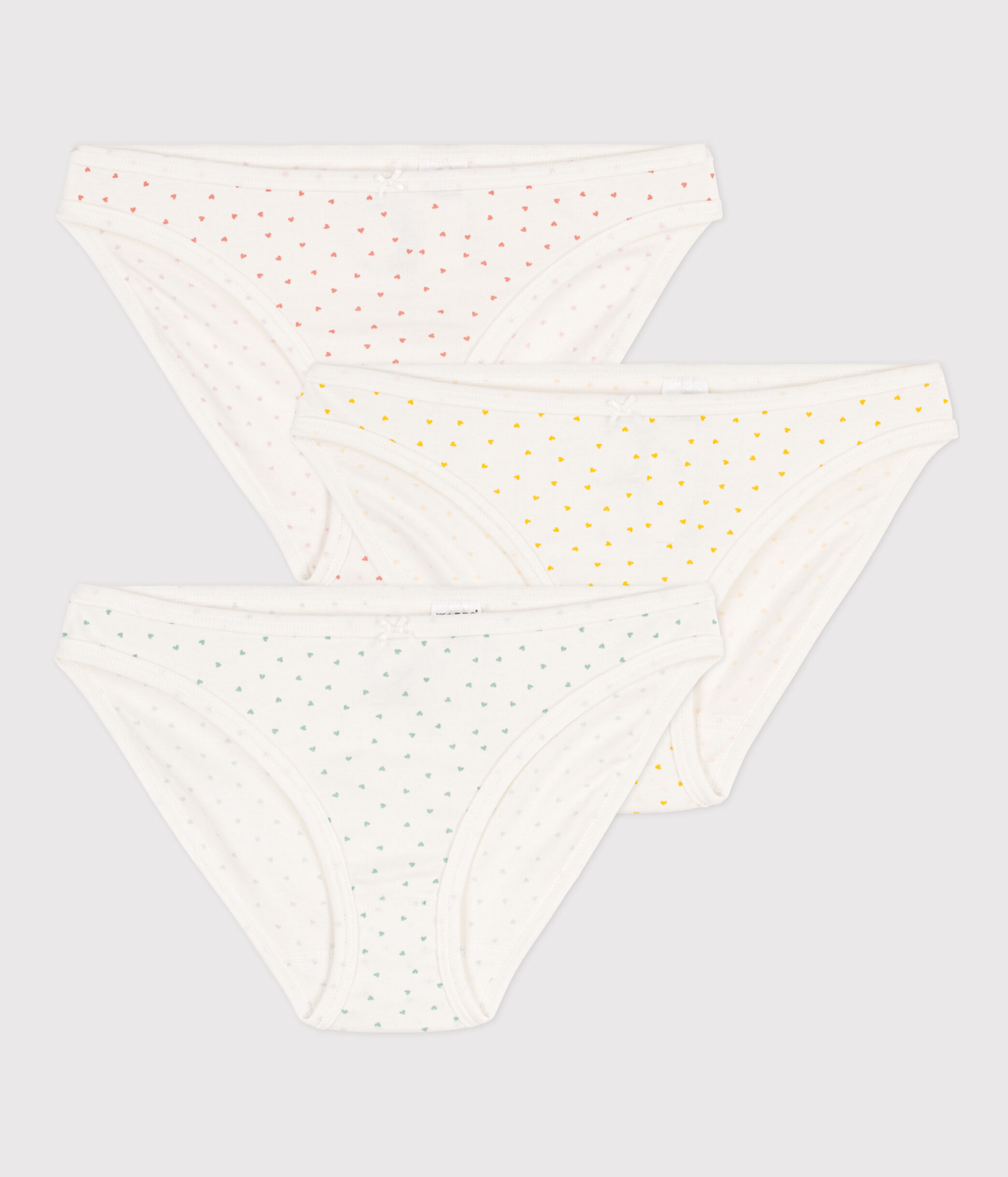 Lot De 3 Culottes Petit Bateau Femme - 100% Coton - Blanc - Neuf Avec Étiquettes