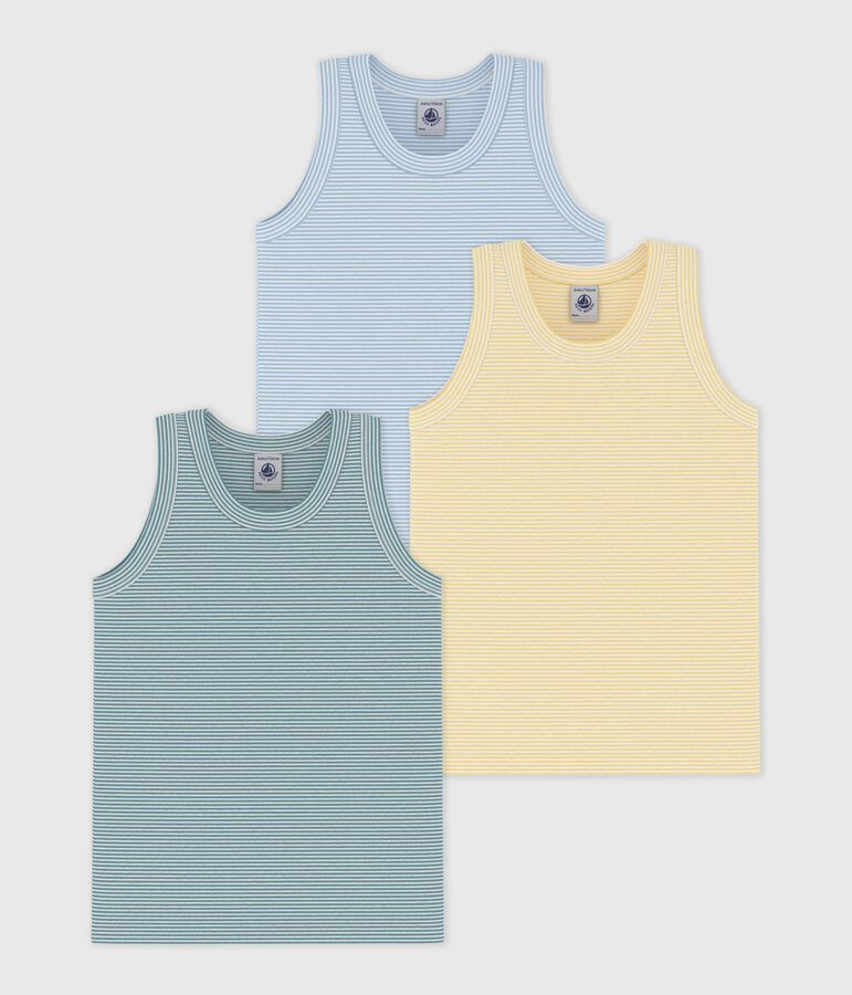 Lot de d&eacute;bardeurs enfant en coton &agrave; rayures variante 1