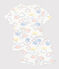 Pyjama short en coton imprimé arc-en-ciel enfant blanc MARSHMALLOW/blanc MULTICO
