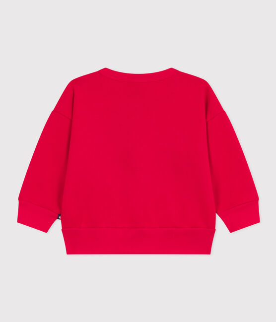 Sweatshirt en molleton bébé rouge CORRIDA
