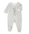 Dors bien bébé mixte en bouclette velours gris BELUGA CHINE