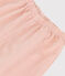 Pantalon bébé en velours fin rose SALINE