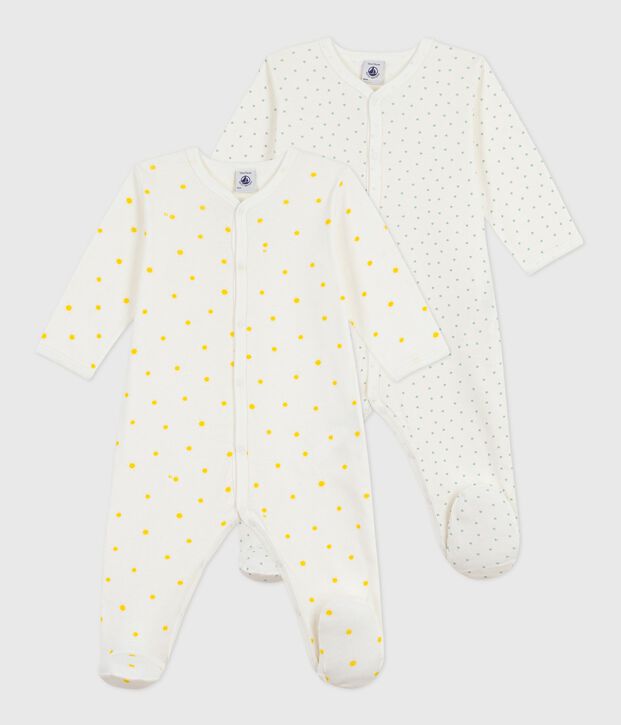 Lot de pyjamas b&eacute;b&eacute; en coton imprim&eacute; multicouleur