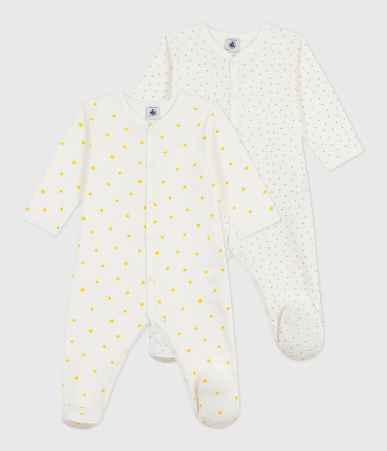 Lot de pyjamas b&eacute;b&eacute; en coton imprim&eacute; variante 1
