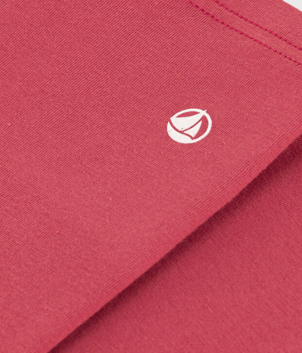 Legging en jersey &eacute;lasthanne enfant fille rose