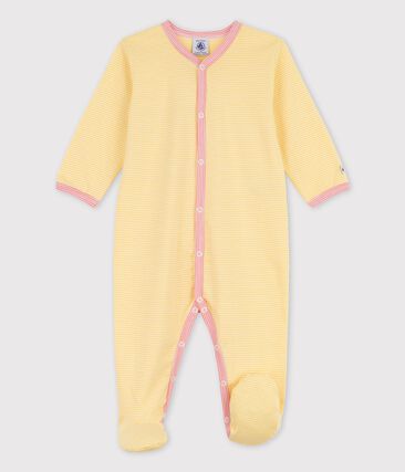 PETIT BATEAU - Dors-bien bébé à rayures en coton biologique
