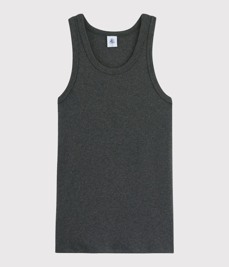 D&eacute;bardeur iconique en coton Femme gris CITY CHINE