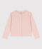 Cardigan en coton enfant fille rose SALINE