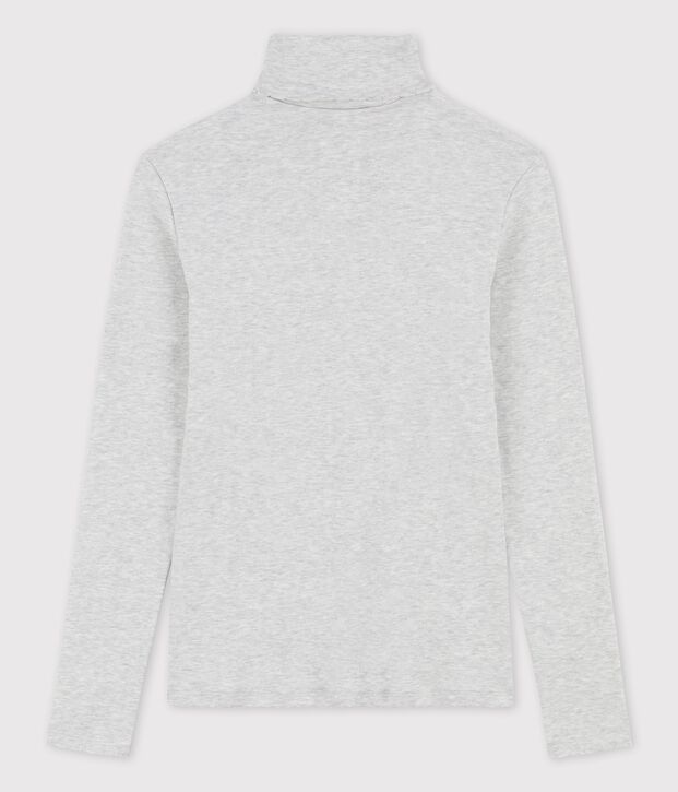 Sous-pull iconique cocotte en coton Femme gris chin&eacute; clair