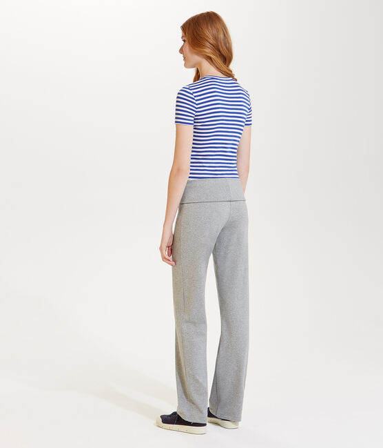 Pantalon danseuse femme en jersey lycra uni gris Subway Chine