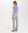 Pantalon danseuse femme en jersey lycra uni gris Subway Chine
