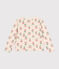 Cardigan en molleton enfant fille blanc AVALANCHE/ MULTICO