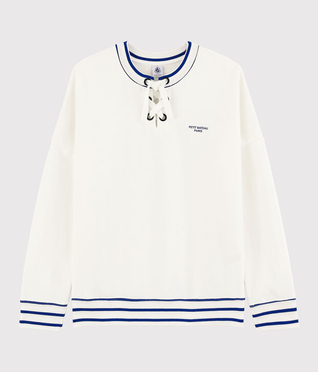 Sweatshirt en molleton Femme blanc