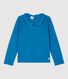Tee-shirt manches longues en coton enfant fille
