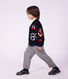 Pantalon &agrave; pinces enfant en flanelle de coton