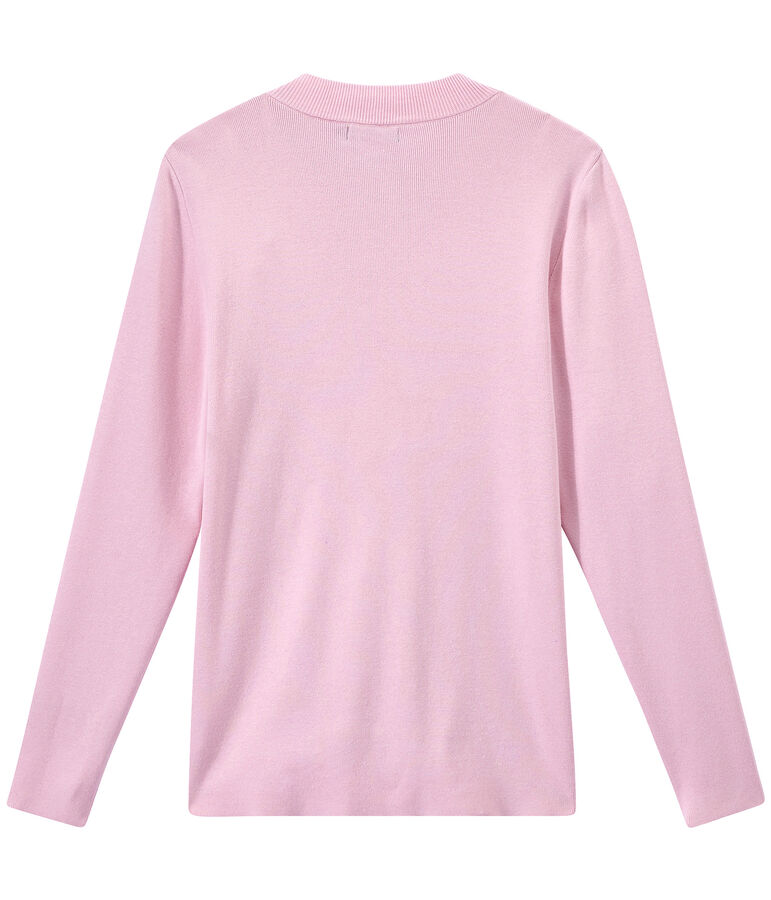 Pull marin femme rose