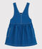 Robe en coton bébé. bleu MAJOR