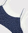 Lot de 2 brassi&egrave;res pois fille en coton et &eacute;lasthanne variante 1