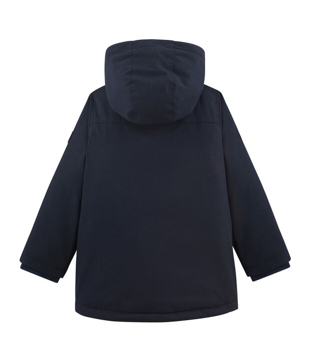 Parka enfant gar&ccedil;on bleu marine