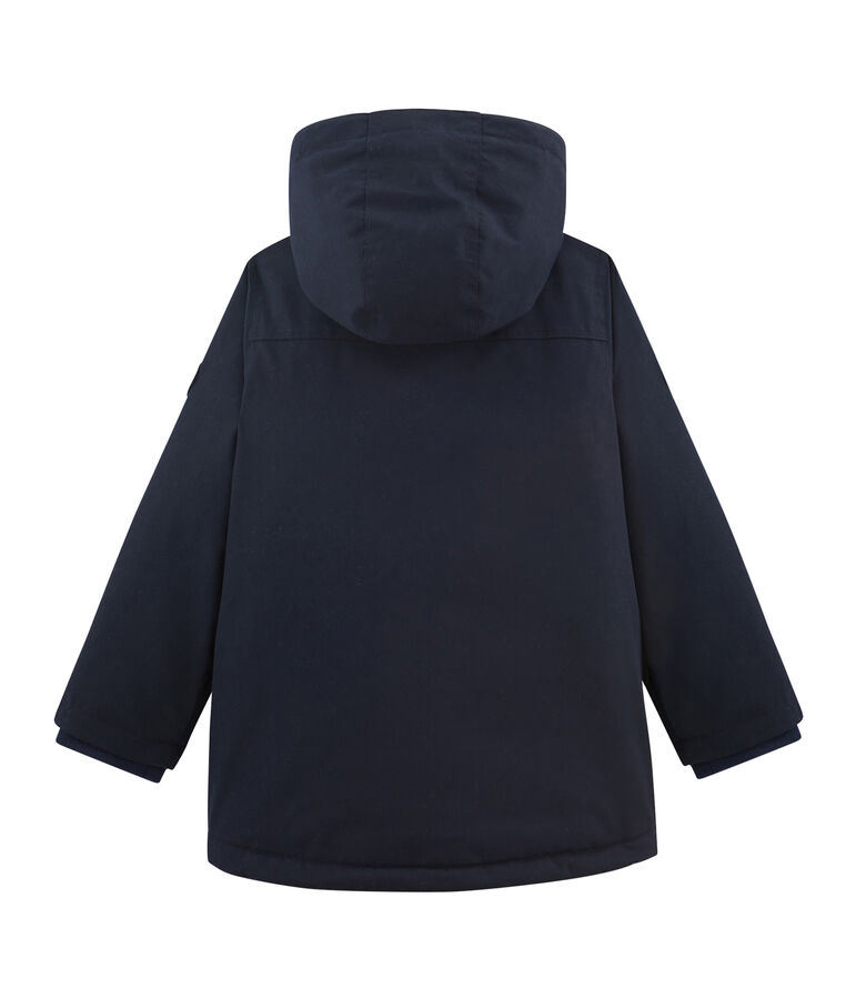 Parka enfant gar&ccedil;on bleu