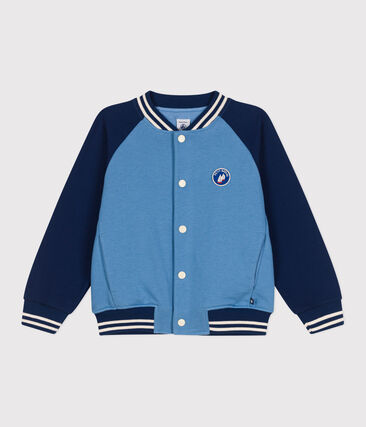 Veste teddy enfant en coton uni