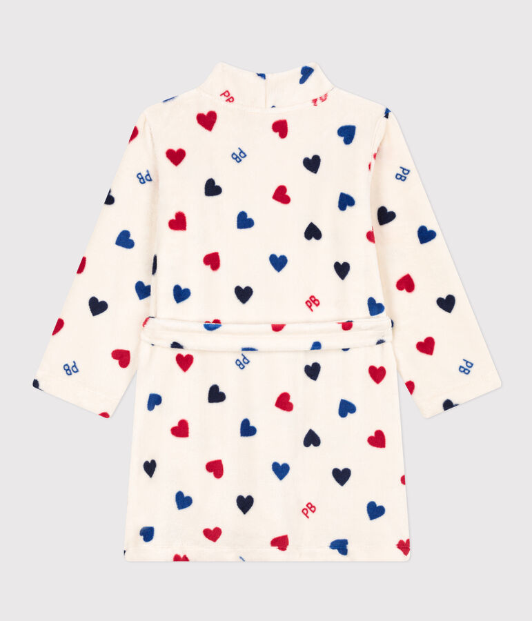 Robe de chambre en polaire enfant blanc AVALANCHE/ MULTICO