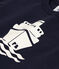 Tee-shirt manches courtes bébé en jersey avec motif bleu SMOKING