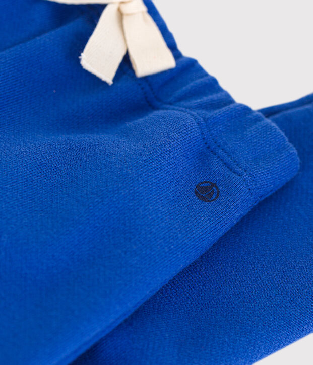 Pantalon en molleton b&eacute;b&eacute; bleu