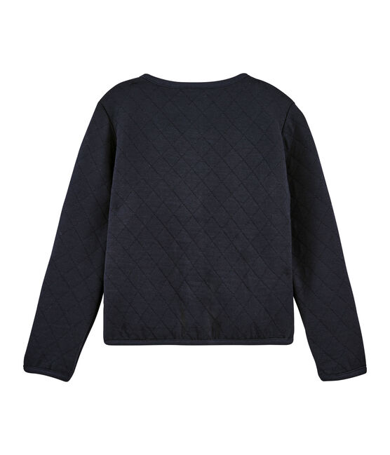 Cardigan enfant fille bleu SMOKING