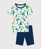 Pyjama short imprimé Paris en coton enfant INCOGNITO/ MULTICO