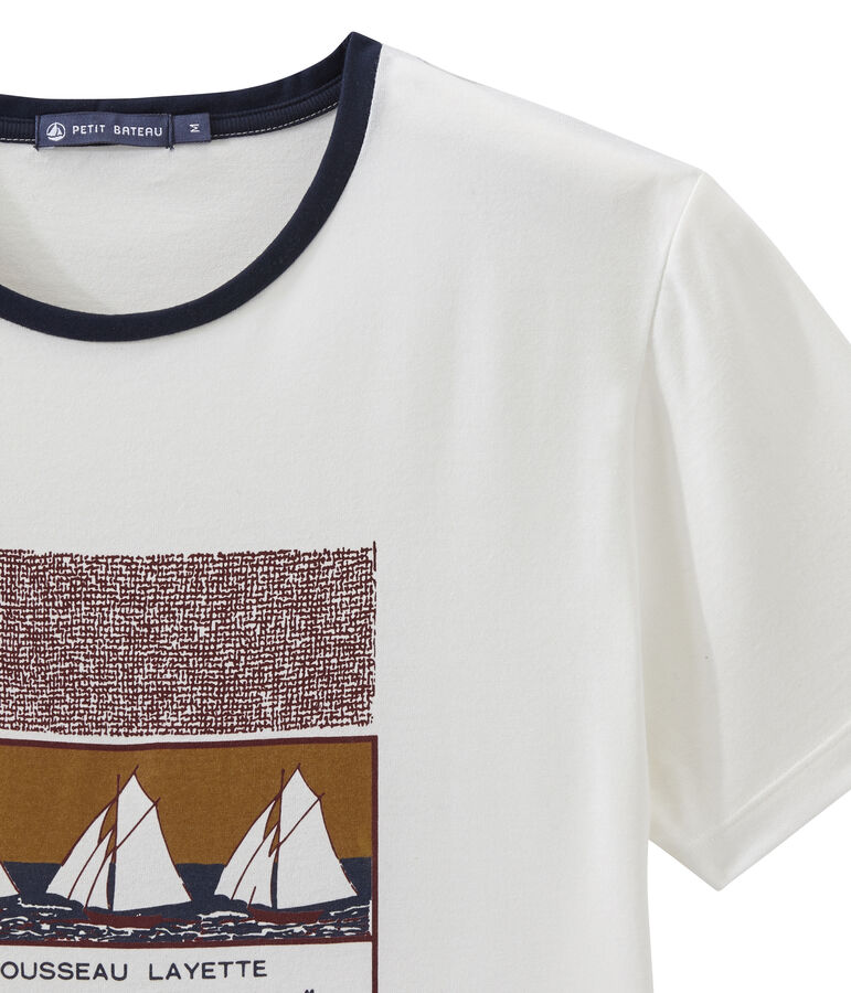 Tee-shirt MC unisex blanc