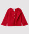 Cardigan laine et coton bébé fille rose POPPY