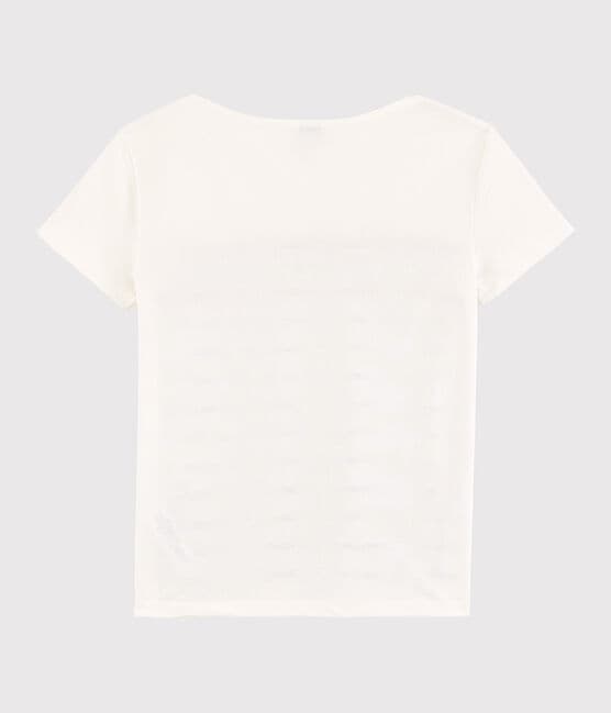 T-shirt rayé Femme blanc MARSHMALLOW