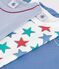 Lot de tee-shirts enfant en coton manches courtes imprim&eacute; &eacute;toiles multicouleur