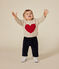 Pull en tricot contenant de la laine bébé AVALANCHE/ CORRIDA