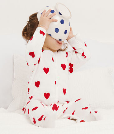 Dors Bien Cœur Bebe Fille En Molleton Petit Bateau