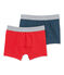 Lot de 2 boxers garçon en jersey stretch lot .