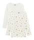 Duo de tee-shirts manches longues petite fille