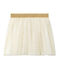 Jupe fille en tulle étoilé beige COQUILLE/jaune DORE