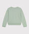 Sweatshirt en molleton femme vert HERBIER