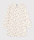 Chemise de nuit fleur petite fille en coton