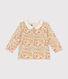 Blouse avec col en coton bébé