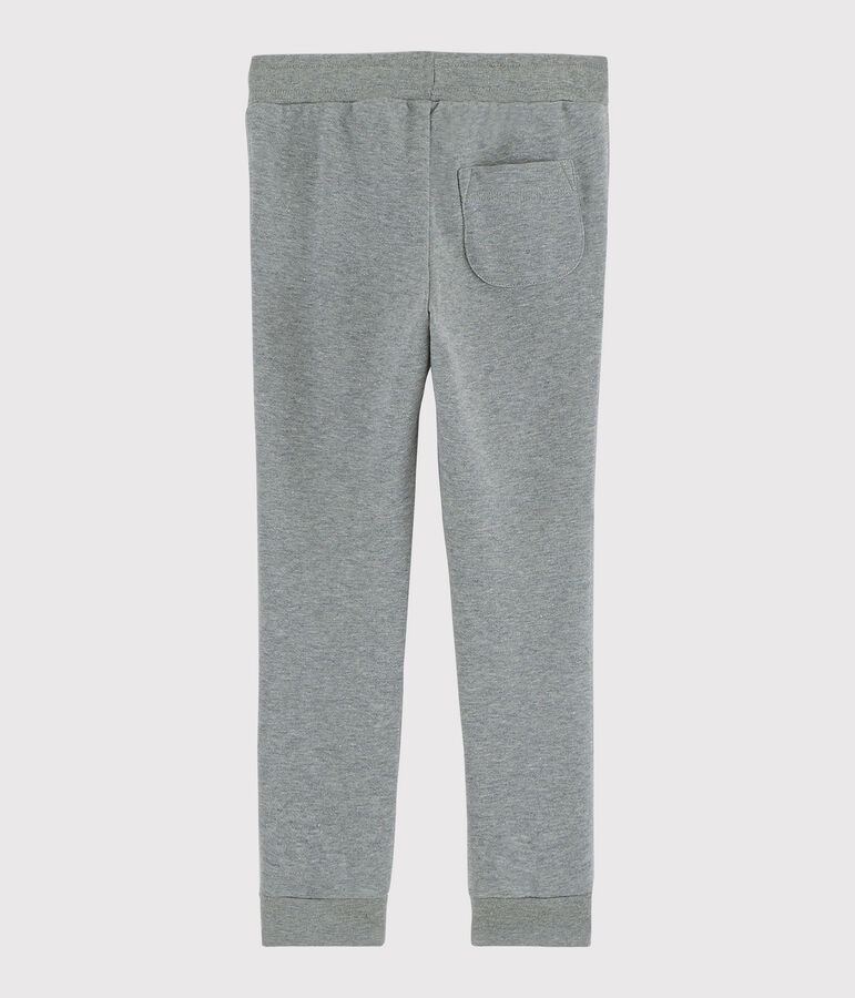 Pantalon en molleton enfant gar&ccedil;on gris SUBWAY CHINE