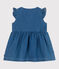 Robe bébé en jean léger sans manches bleu DENIM CLAIR