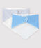 Lot de 2 bandanas bébé en coton biologique variante 2
