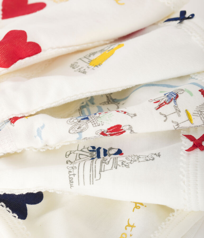 Lot de 5 culottes petite fille variante 1