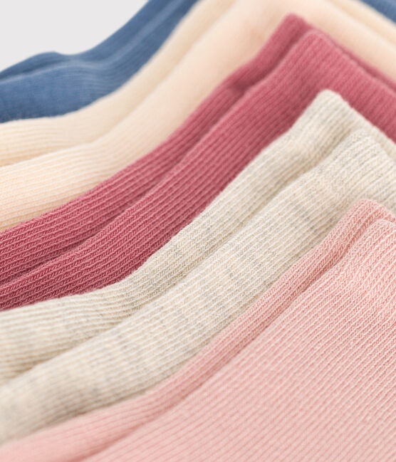 5 paires de chaussettes en coton unies bébé variante 2