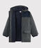 Parka coton enduit enfant garçon gris CITY CHINE